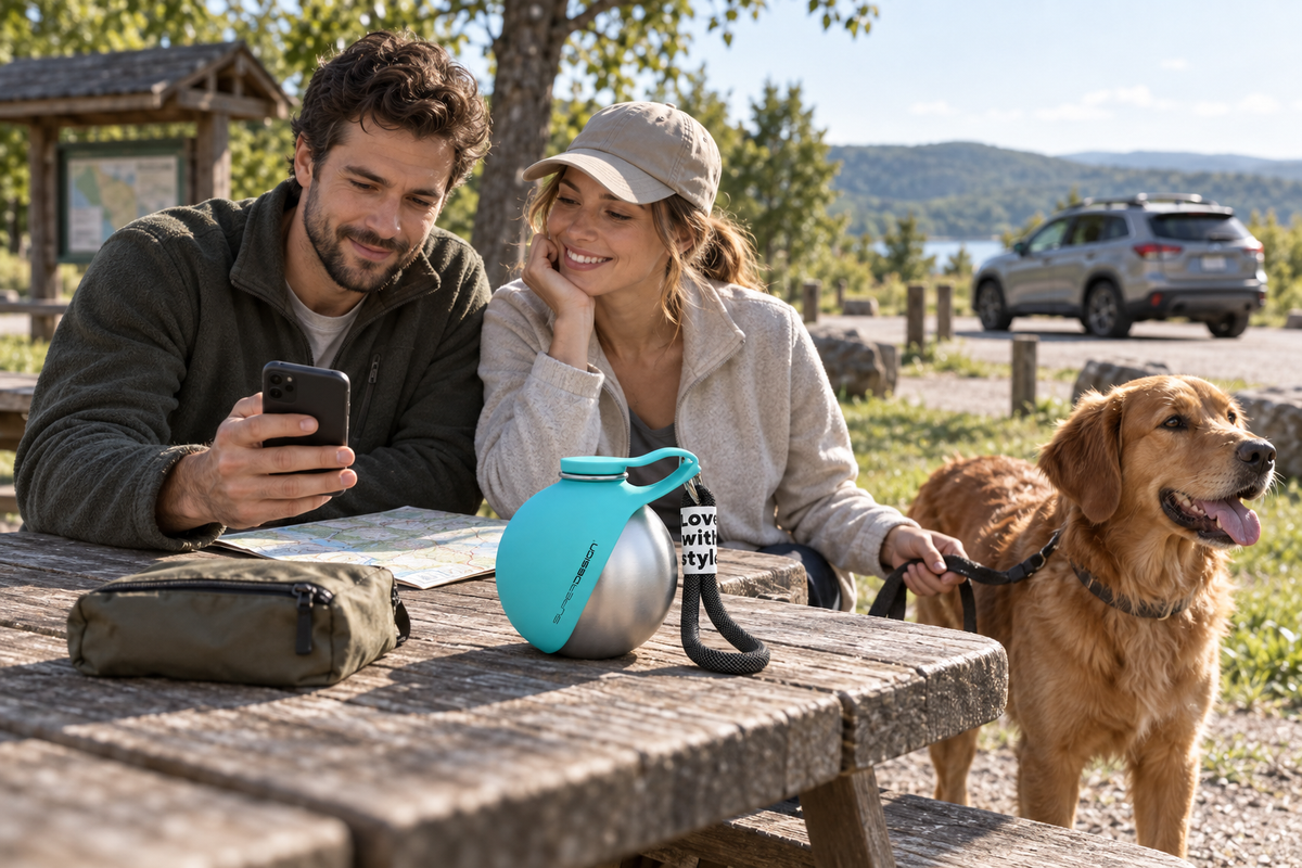 How to Plan Rest Stops on a Road Trip With Your Dog