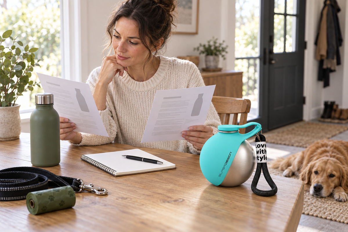 Portable Dog Water Bottle: What to Look For
