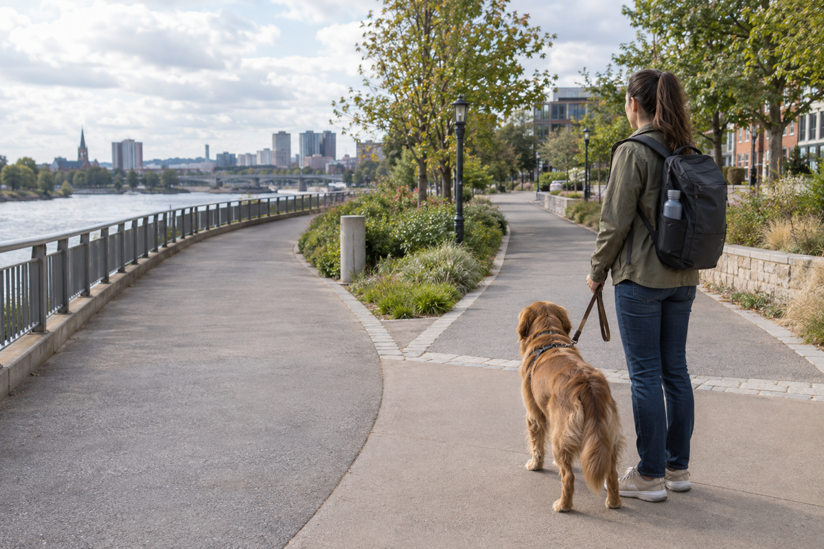 What to Bring on a Long Walk With Your Dog