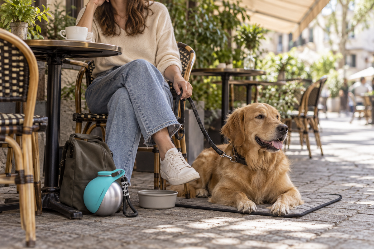 What to Bring to a Dog-Friendly Patio