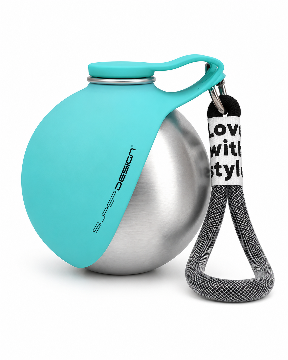 Creative Portable Outdoor Pet Stainless Steel Water Cup Small Dog Water Bottle Convenient Dog Drink Dispenser Puppy Travel Portable Water Bowl Pet Products